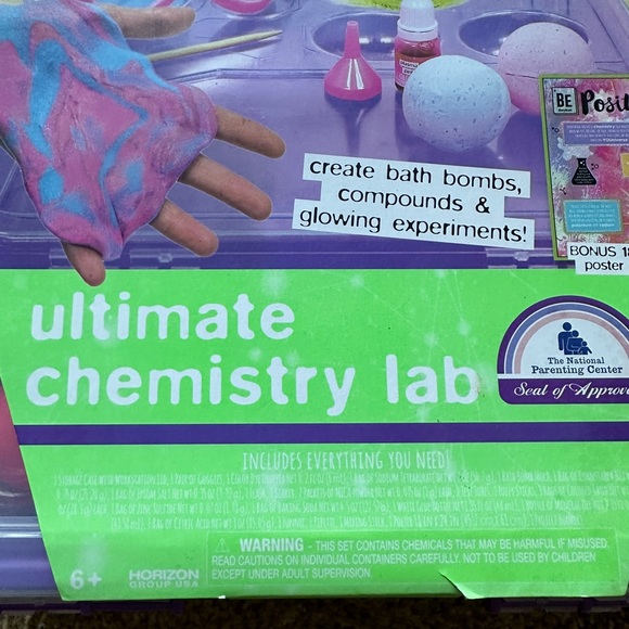 You*Niverse Ultimate Chemistry Lab 20 experiments bath bombs new in package - Picture 4 of 6